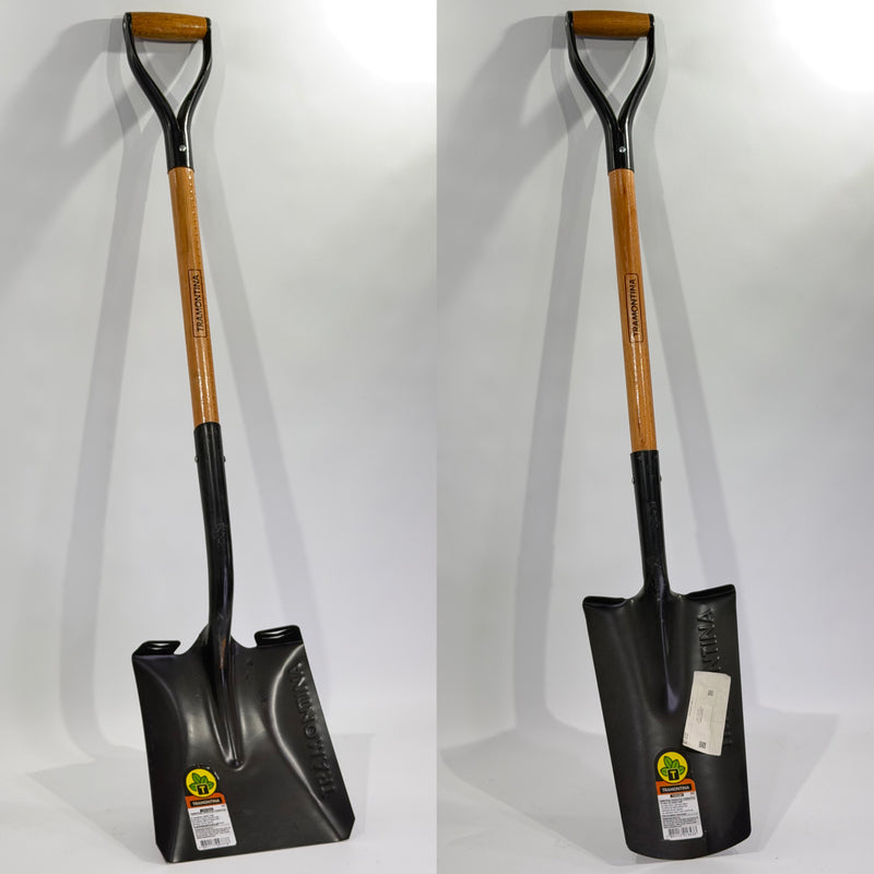 PALA TRAMONTINA CON MANGO DE MADERA | PALA PUNTA Y PALA ANCHA