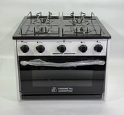 COCINA DE 4 HORNALLAS CON HORNO