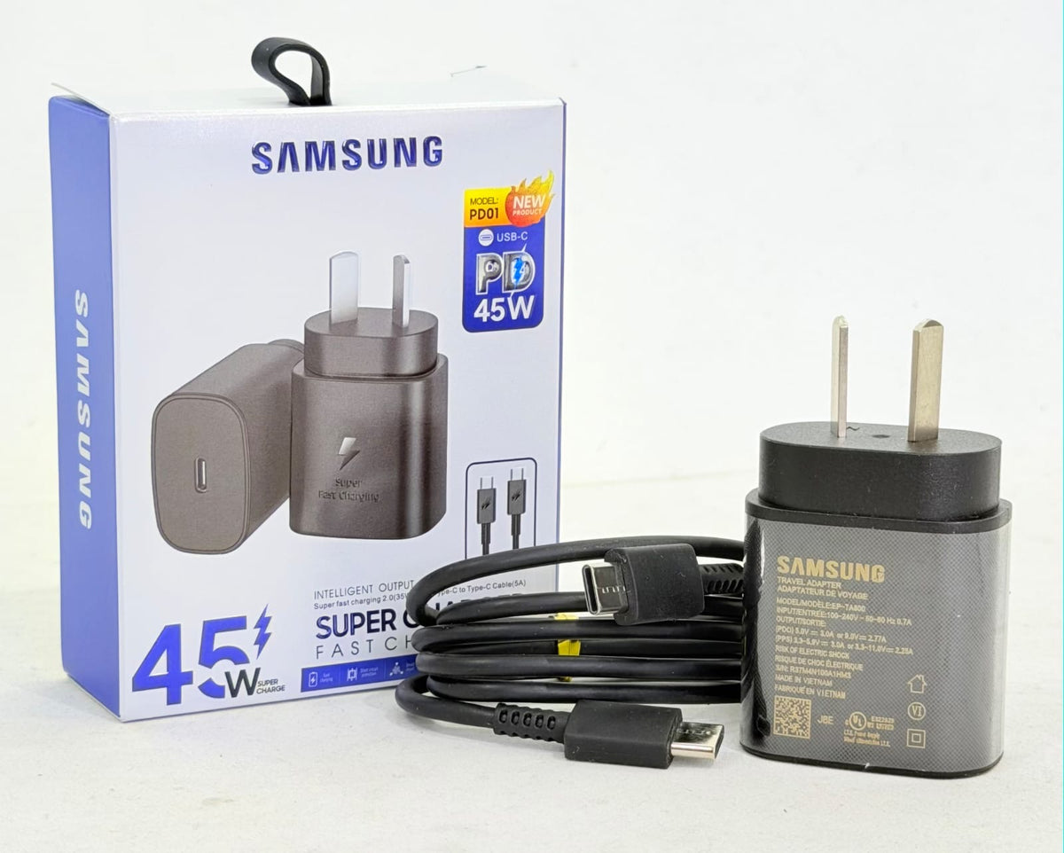 CARGADOR CARGA RÁPIDO 45W USB-C | CARGA SUPER FAST