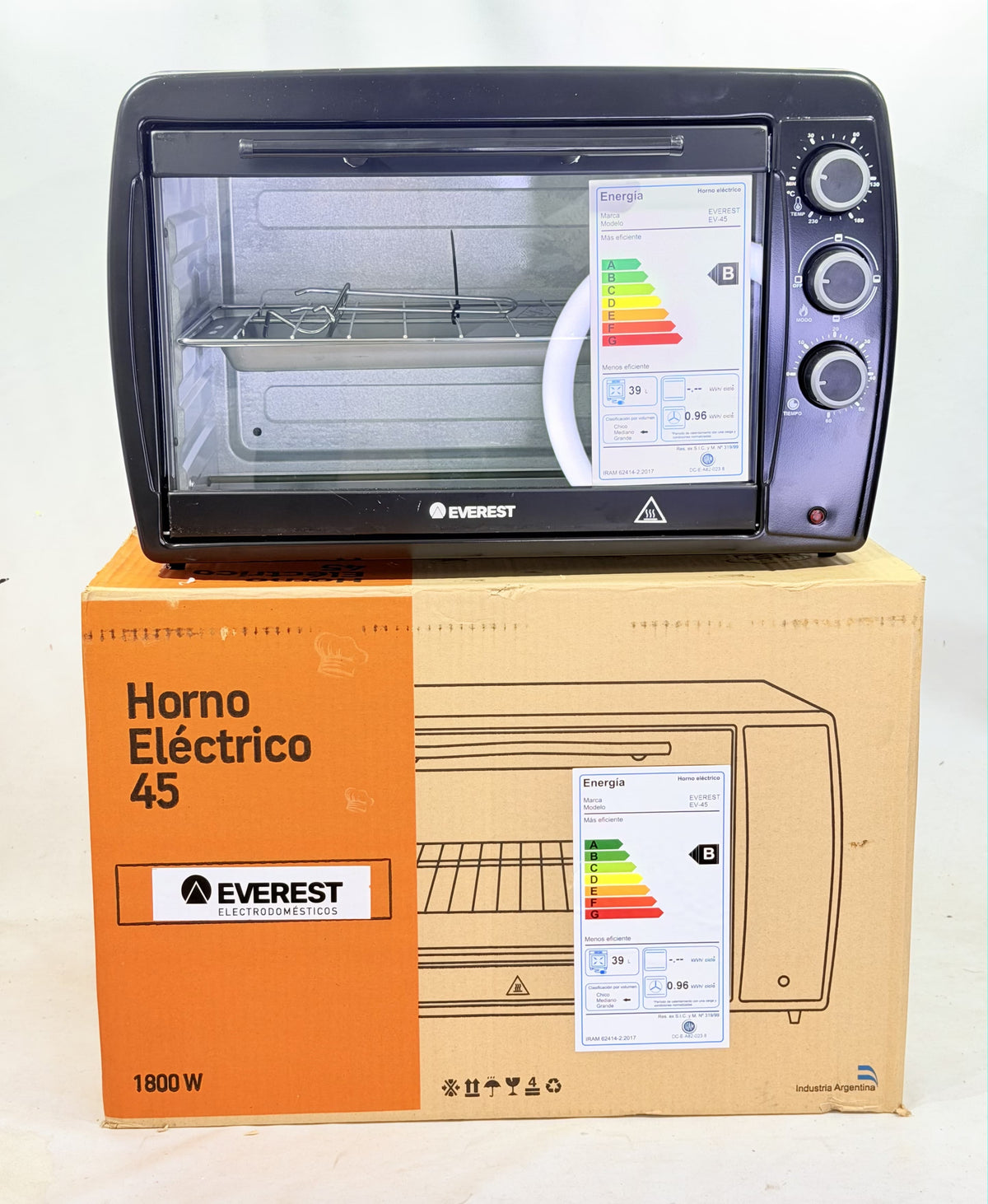 HORNO ELECTRICO 45 LITROS - 1800W