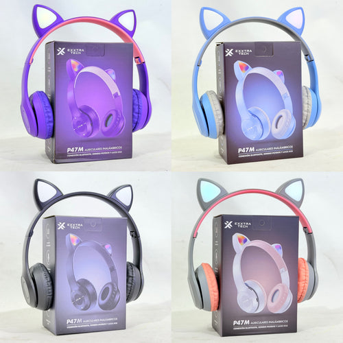 AURICULARES INALÁMBRICOS P47M CON OREJITAS
