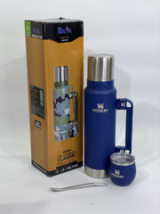 SET DE TERMO Y MATE CON DISEÑOS Y LISOS – 1200 ml