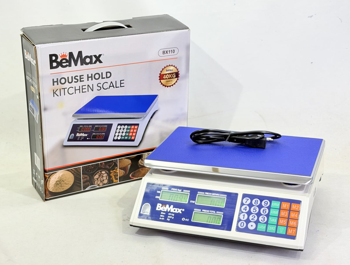 BALANZA DIGITAL COMERCIAL BEMAX 40 KG