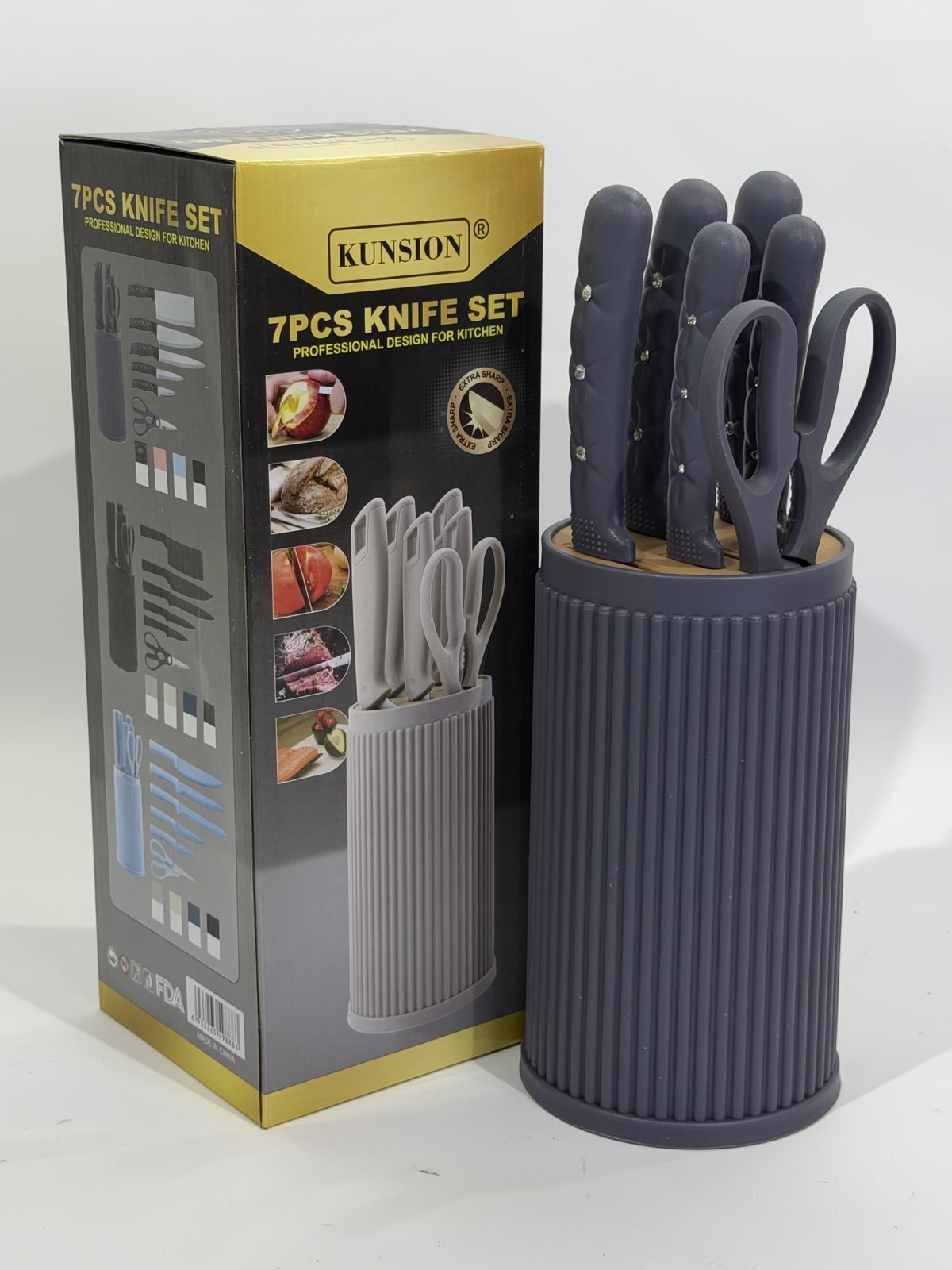 SET DE CUCHILLOS – 7 PIEZAS
