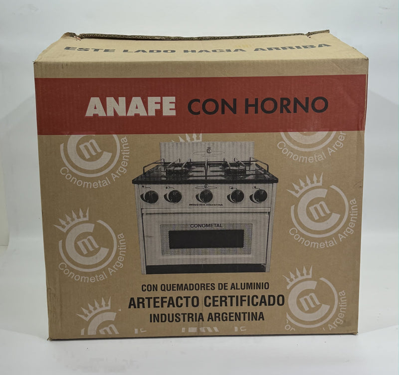 COCINA DE 4 HORNALLAS CON HORNO