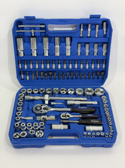 CAJA DE TUBO CON HERRAMIENTAS 108 PCS | MALETIN