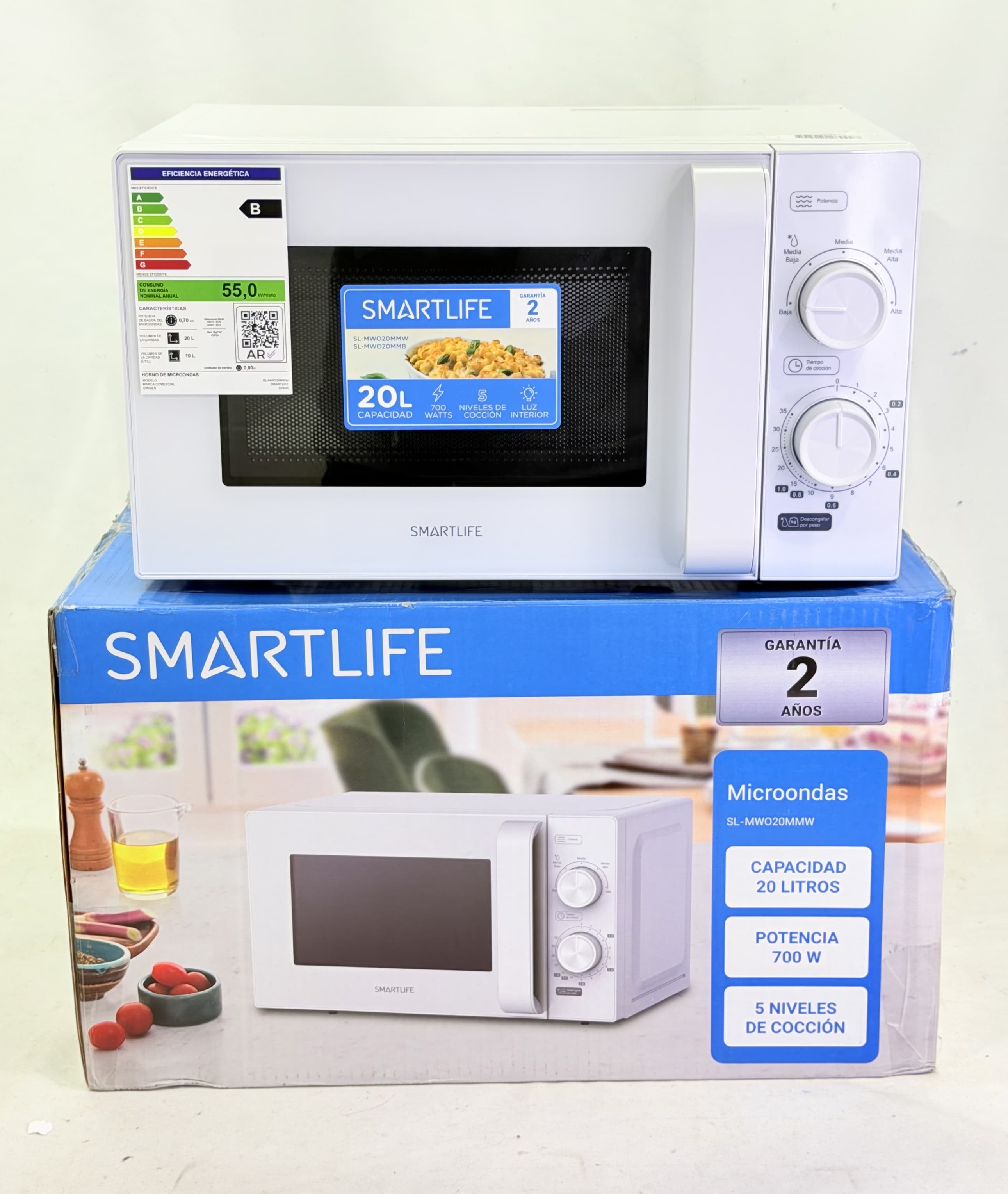 MICROONDAS SMARTLIFE 20 LITROS | 700W