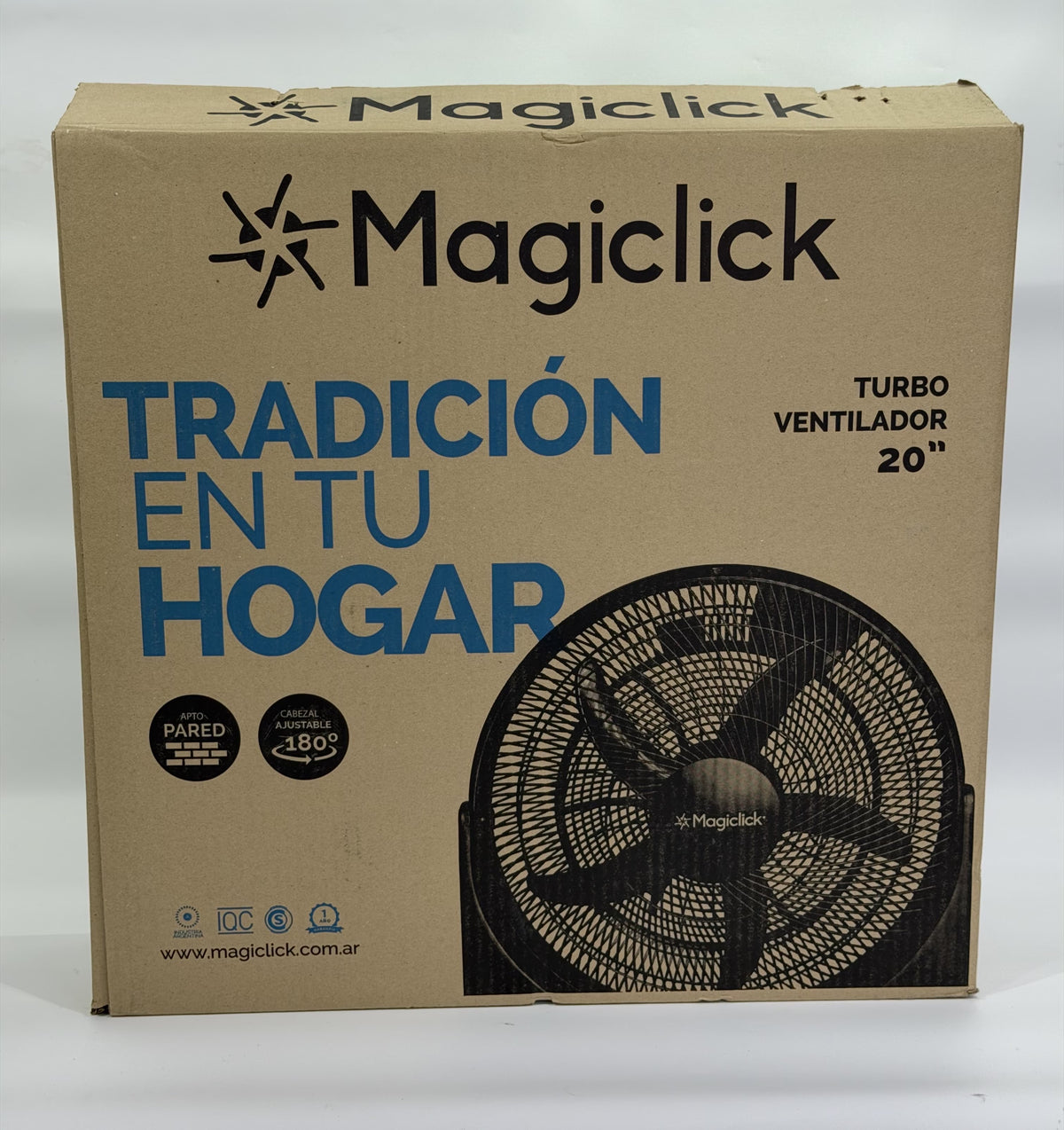 TURBO VENTILADOR MAGICLICK 20”
