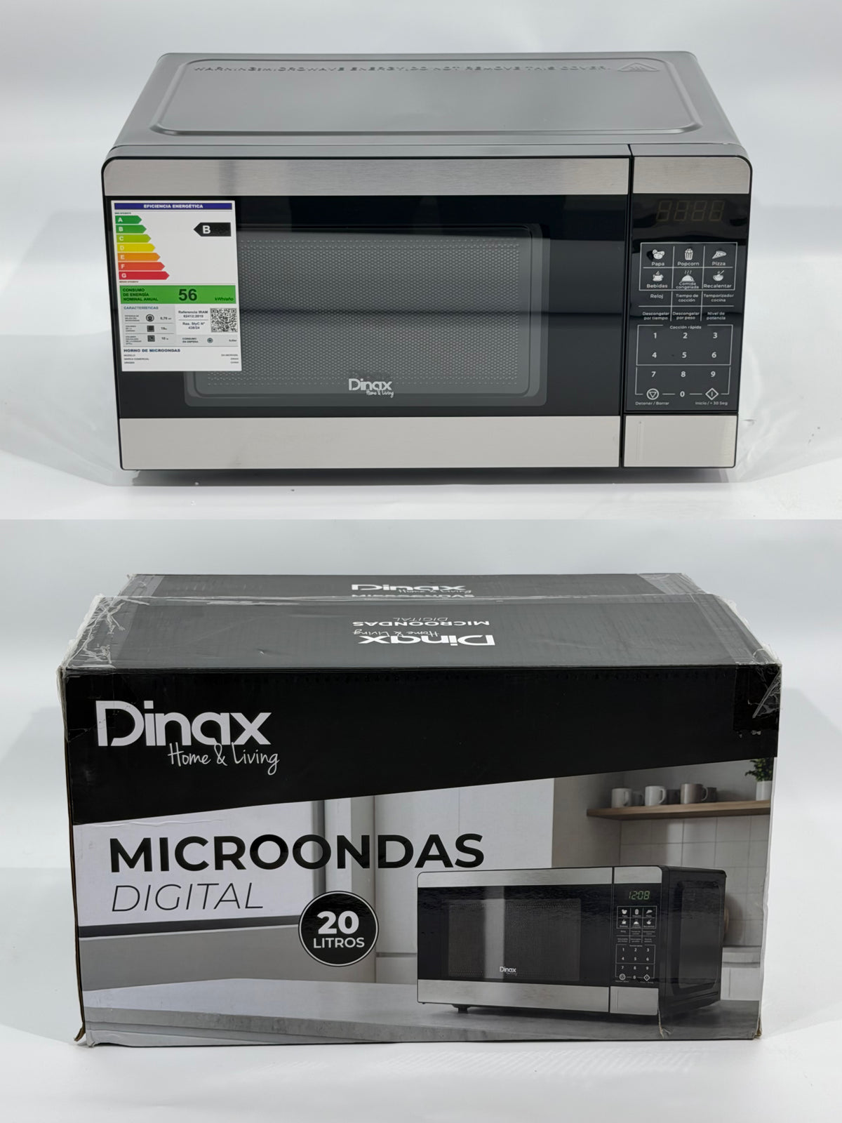 MICROONDAS DIGITAL - DINAX 20 LTS