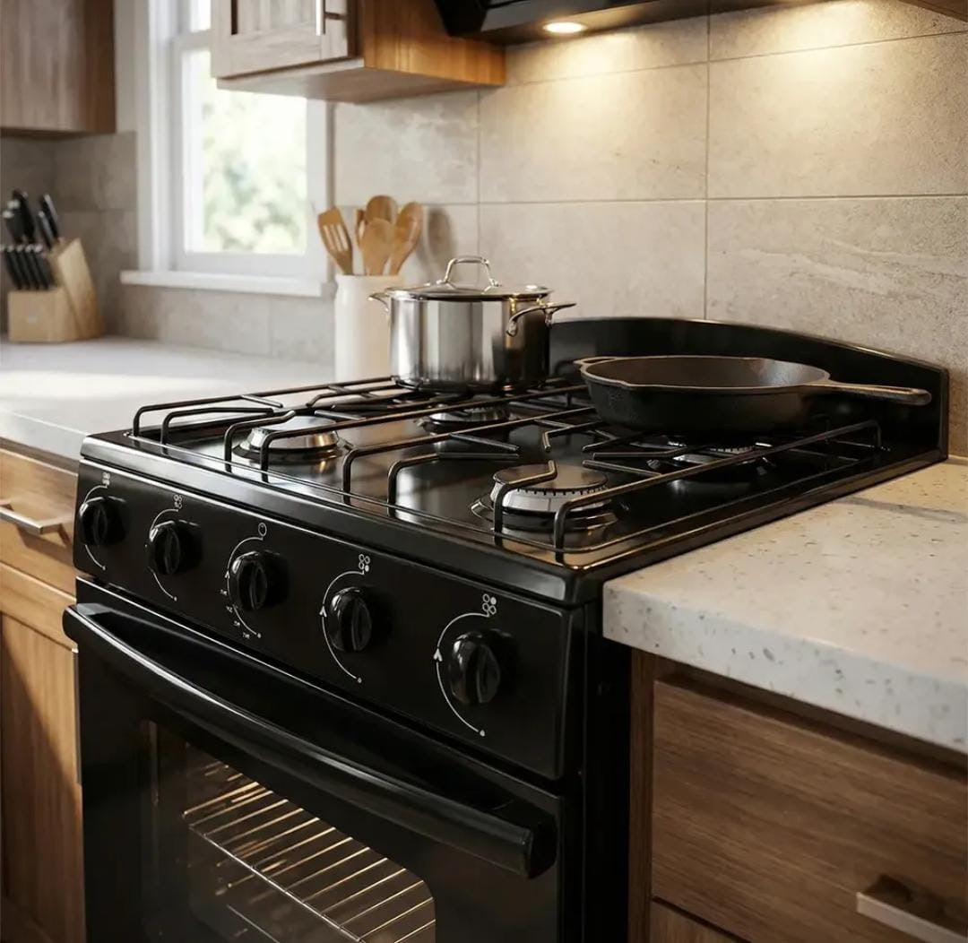 COCINA DE 4 HORNALLAS CON HORNO