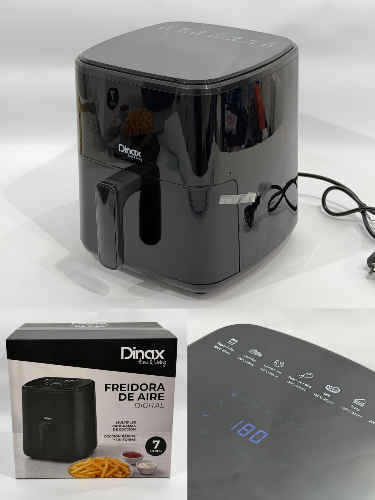 FREIDORA DE AIRE DIGITAL - DINAX 7 LITROS