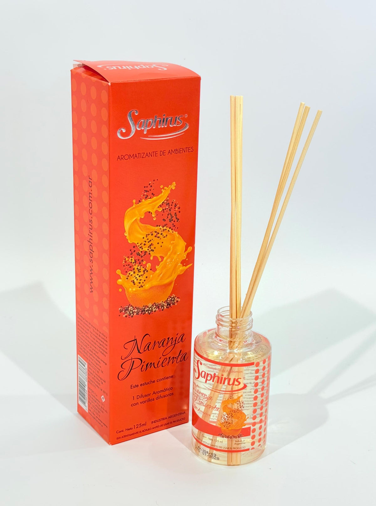 DIFUSOR AROMARICO BAMBÚ - SAPHIRUS 125 ML