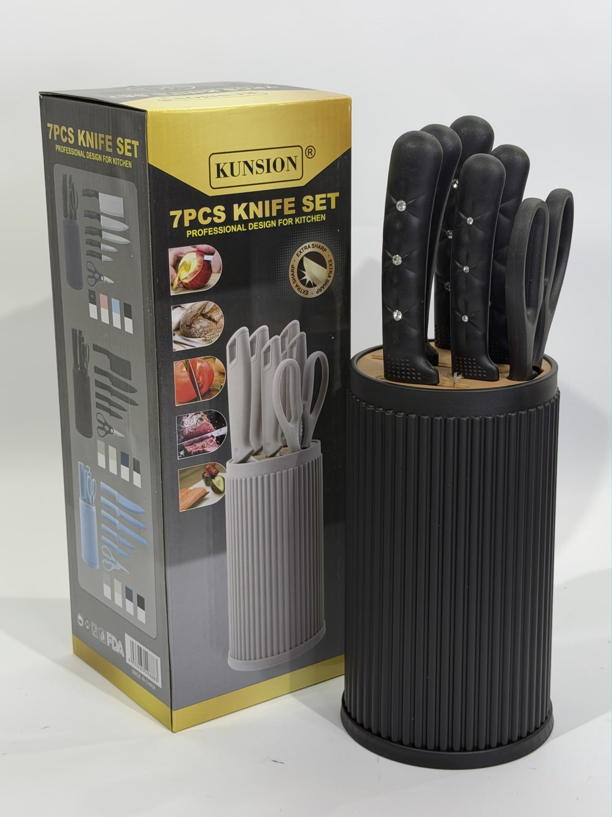 SET DE CUCHILLOS – 7 PIEZAS