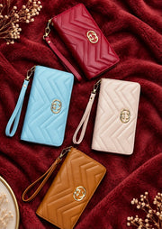 BILLETERA FASHION CON CIERRE