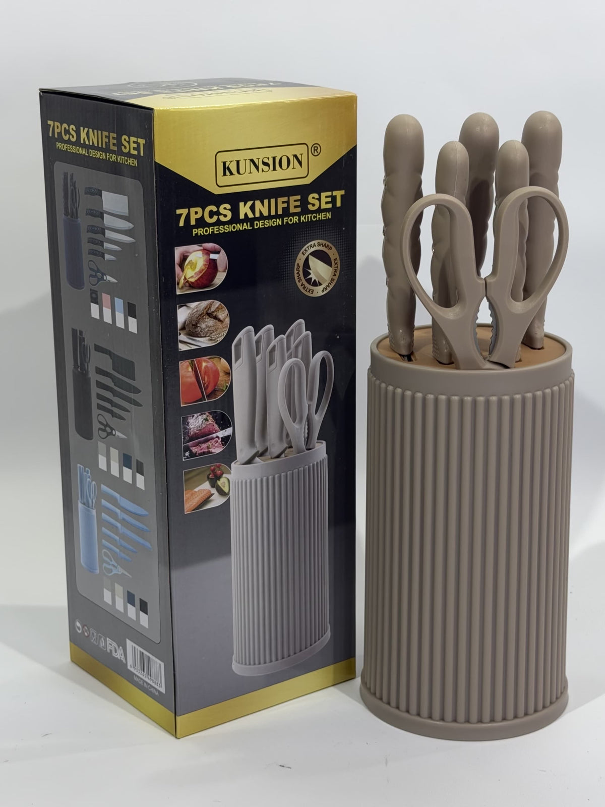 SET DE CUCHILLOS – 7 PIEZAS