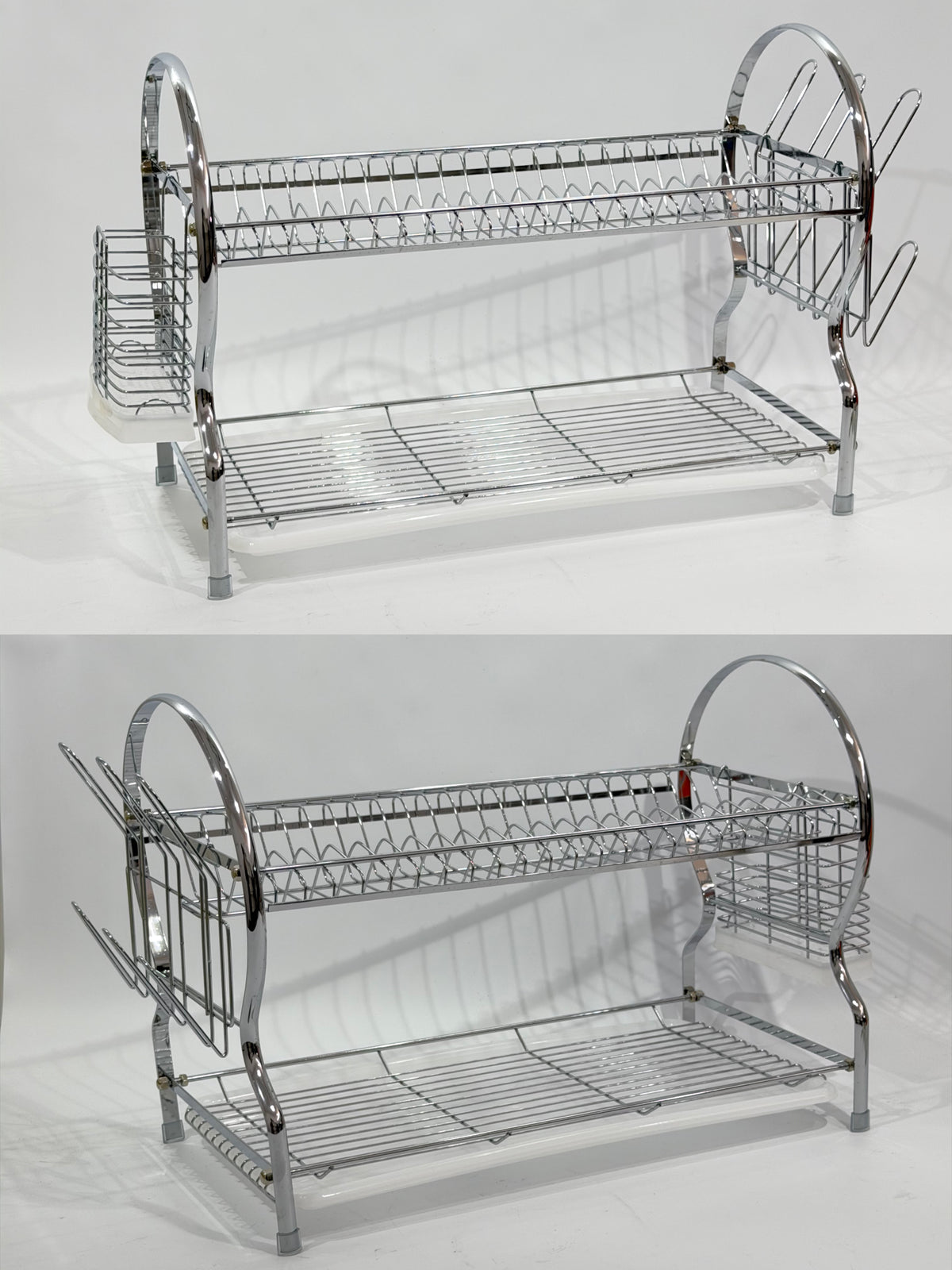 ESCURRIDOR DE PLATOS DE ACERO GRANDE