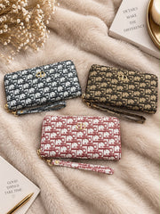 BILLETERA FASHION CON CIERRE