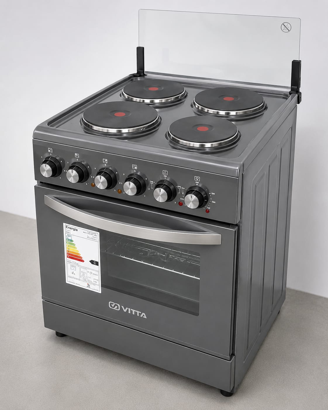 COCINA ELECTRICA 4 HORNALLAS