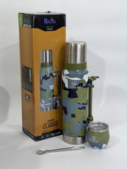 SET DE TERMO Y MATE CON DISEÑOS Y LISOS – 1200 ml