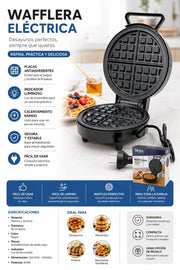 WAFFLERA ELECTRICA DINAX