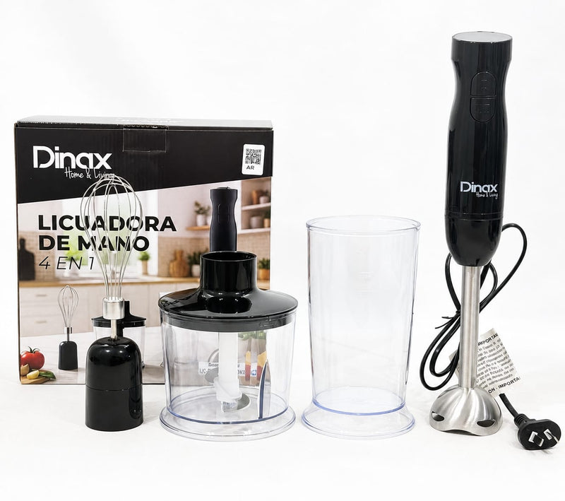 MIXER DE MANO 4 EN 1 DINAX