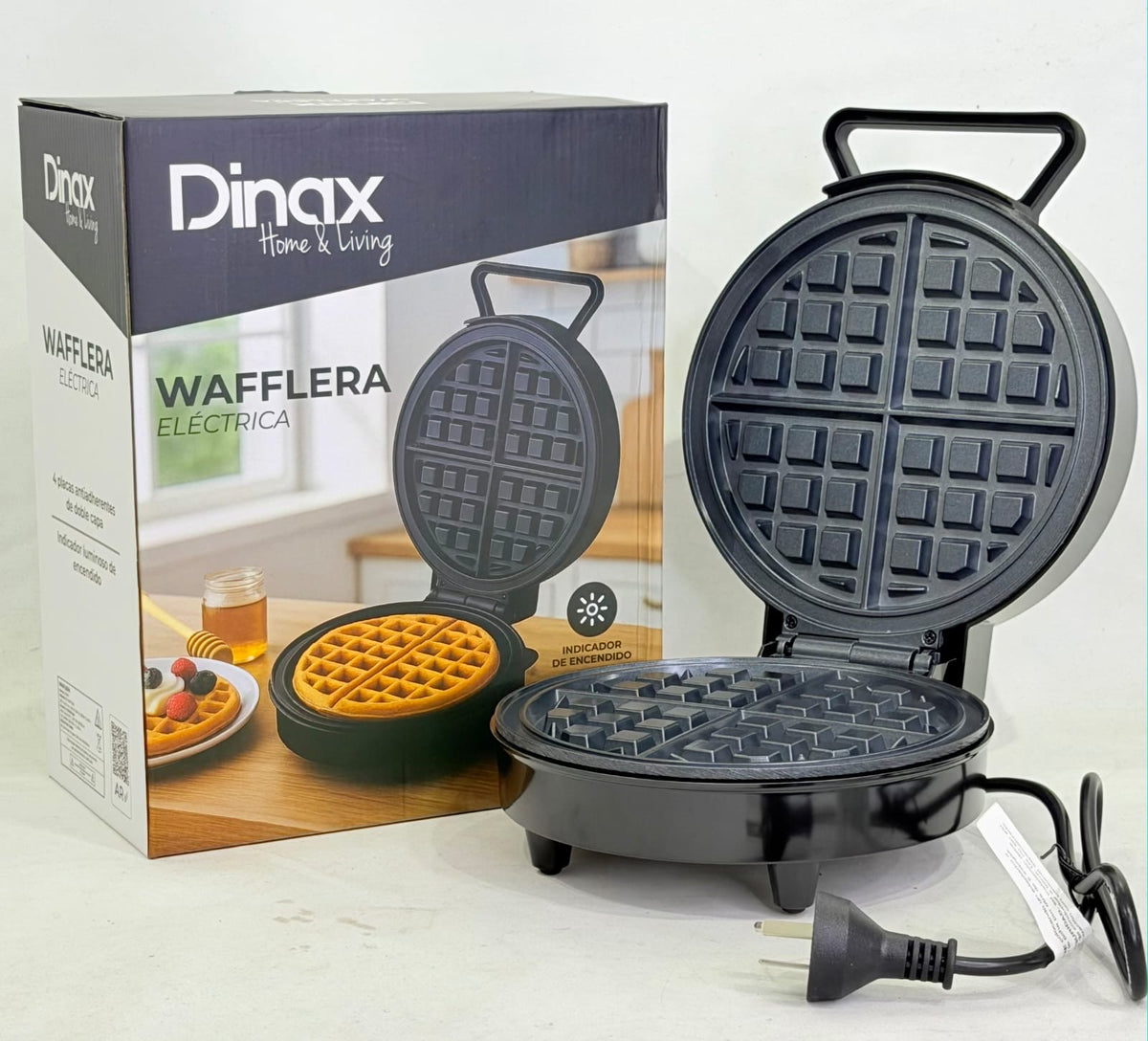 WAFFLERA ELECTRICA DINAX
