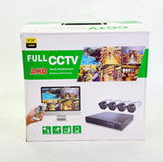 KIT DE CAMARAS DE SEGURIDAD X4 CCTV FULL HD 1080P