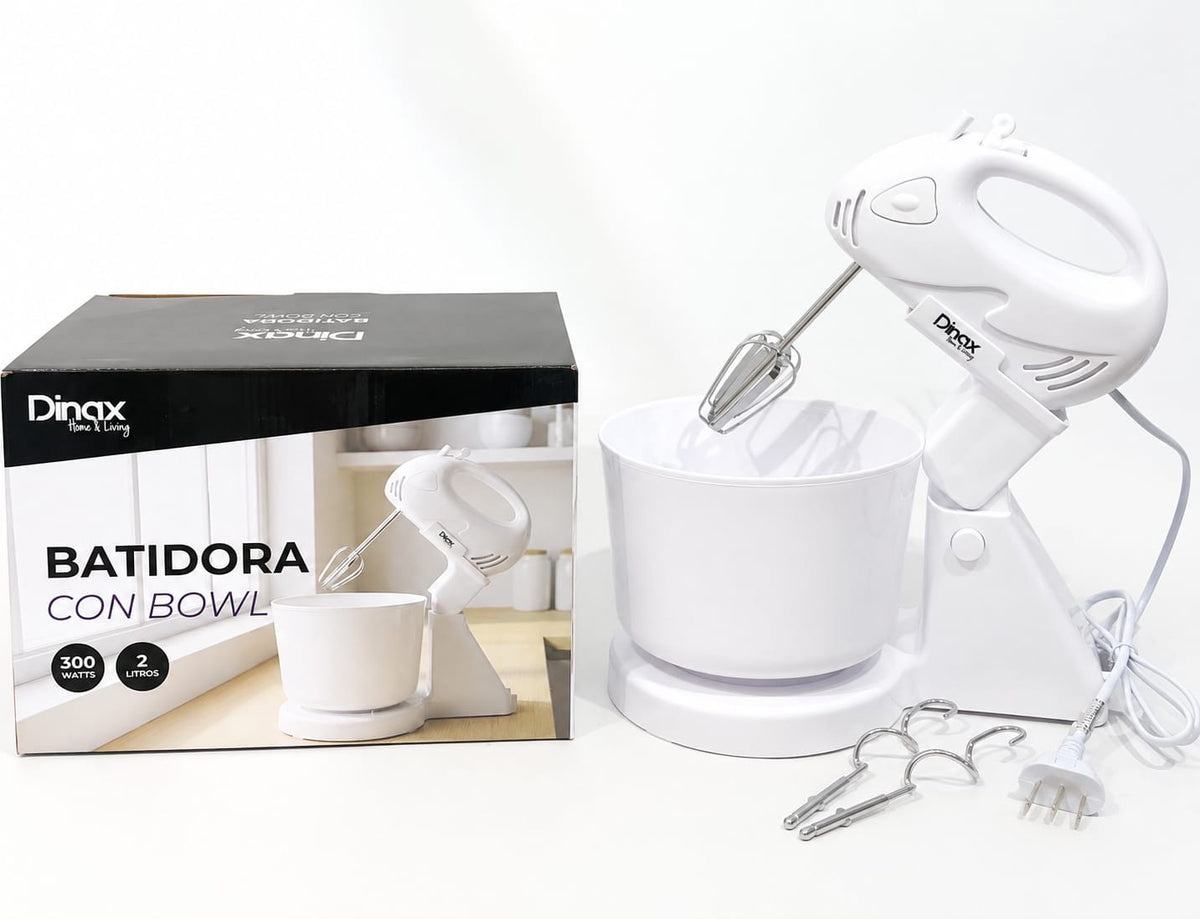 BATIDORA CON BOWL DINAX 300W