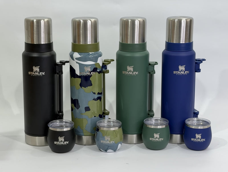 SET DE TERMO Y MATE CON DISEÑOS Y LISOS – 1200 ml