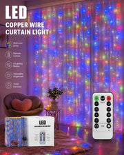 CORTINA DE LUCES DECORATIVAS