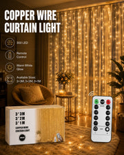 CORTINA DE LUCES DECORATIVAS