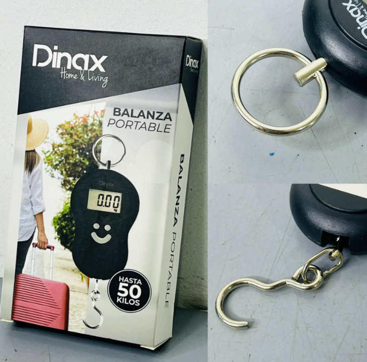 BALANZA PORTÁTIL DINAX – HASTA 50 KG