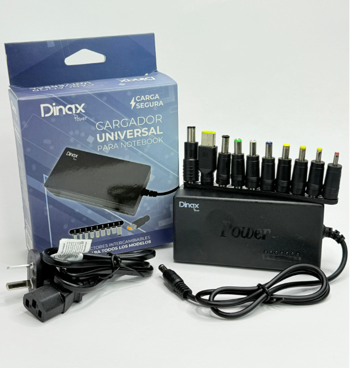 CARGADOR UNIVERSAL DE NOTEBOOK