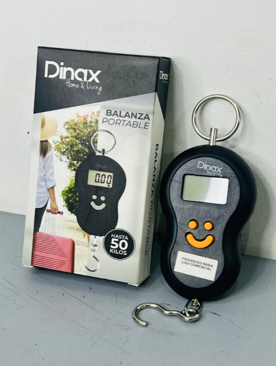 BALANZA PORTÁTIL DINAX – HASTA 50 KG