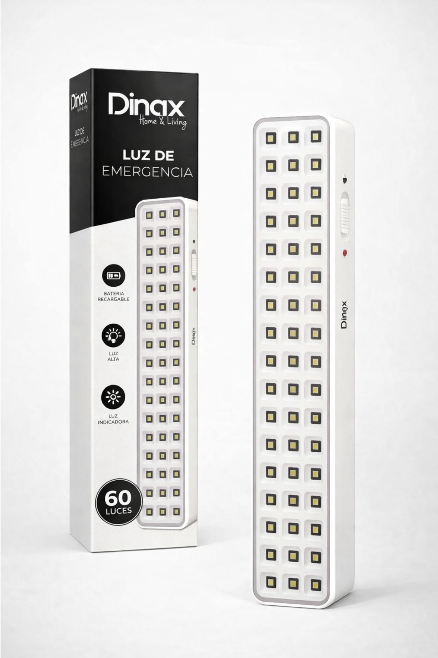 LUZ DE EMERGENCIA 60 LED