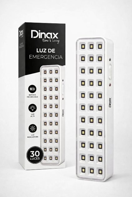 LUZ DE EMERGENCIA 30 LED