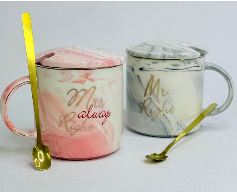 JUEGO DE TAZAS KING | QUEEN PREMIUM