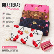 BILLETERA FASHION CON CIERRE