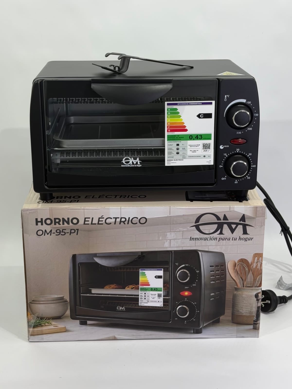 HORNO ELECTRICO | 9 LITROS OM-95-P1