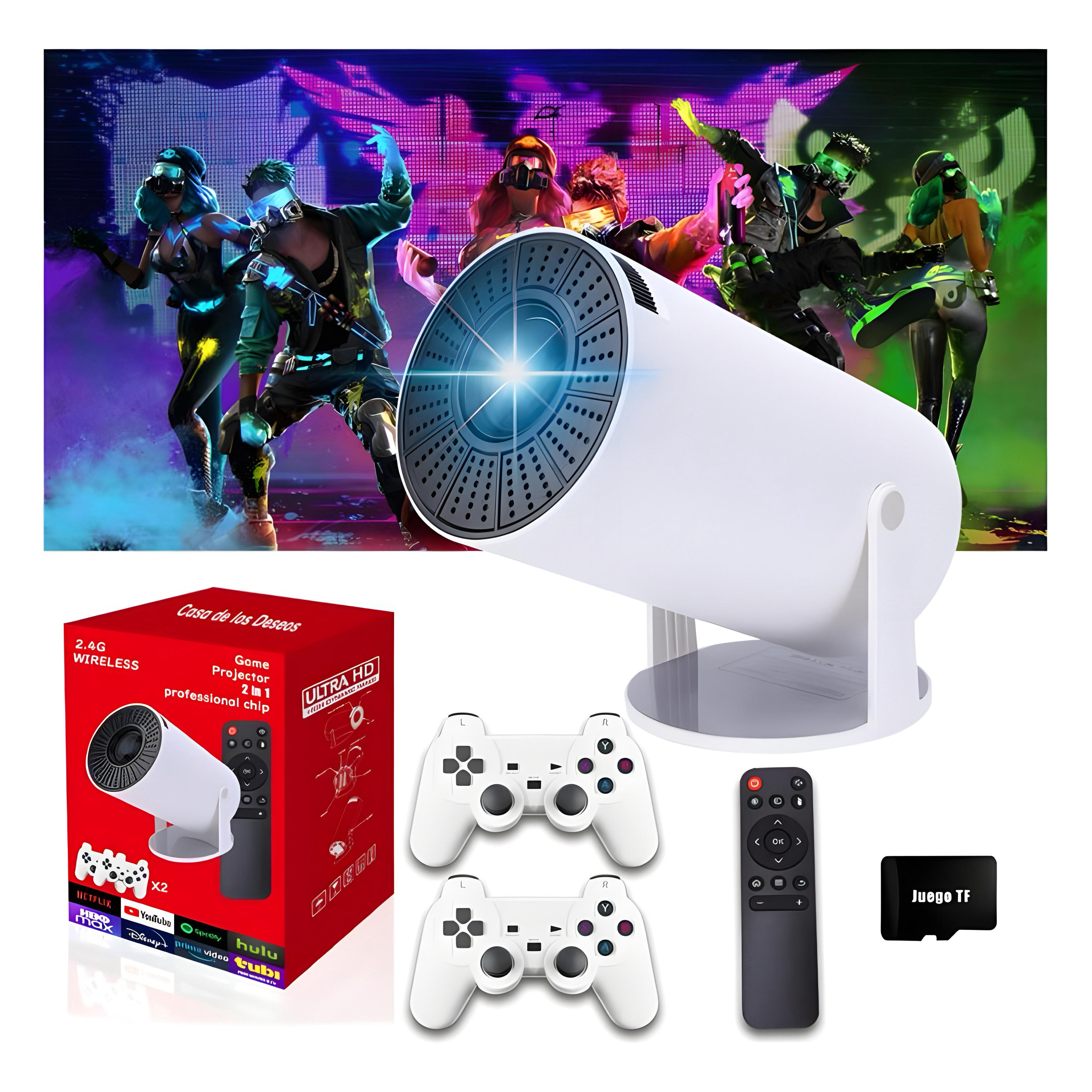 PROYECTOR DE IMAGEN CON 2 JOYSTICK TOMATE