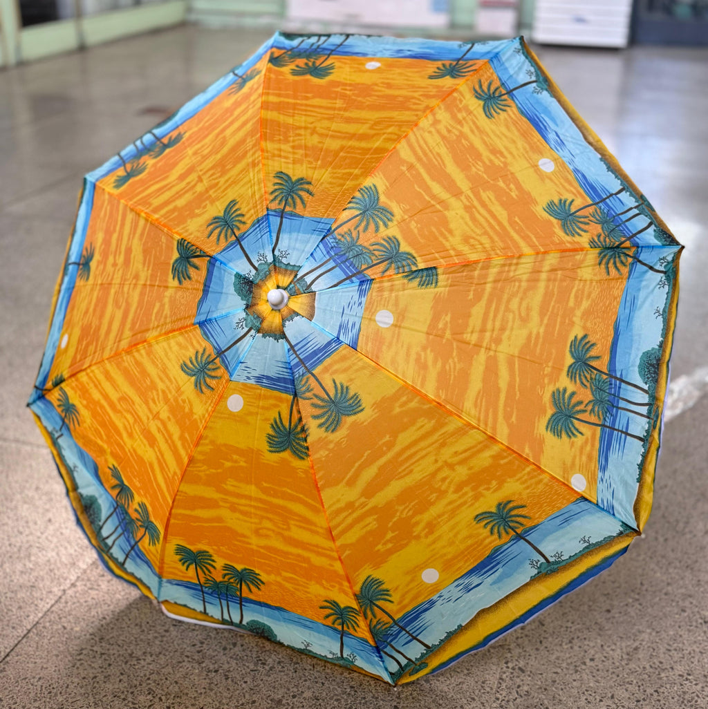 SOMBRILLA DE PLAYA ESTAMPADAS