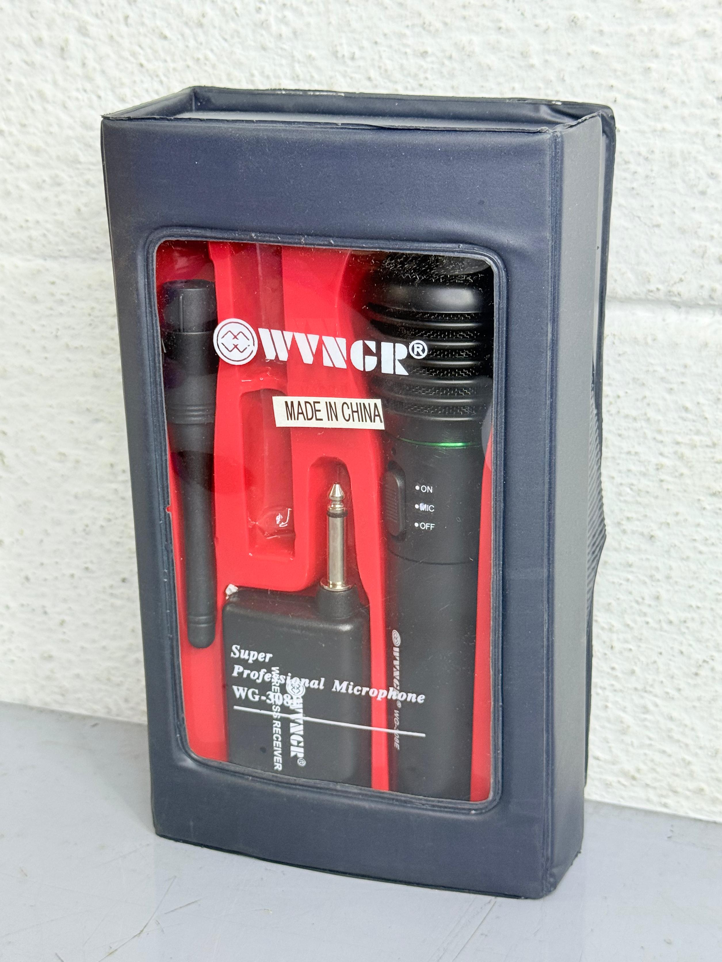 MICRÓFONO INALÁMBRICO PROFESIONAL | WNGR WG-308E