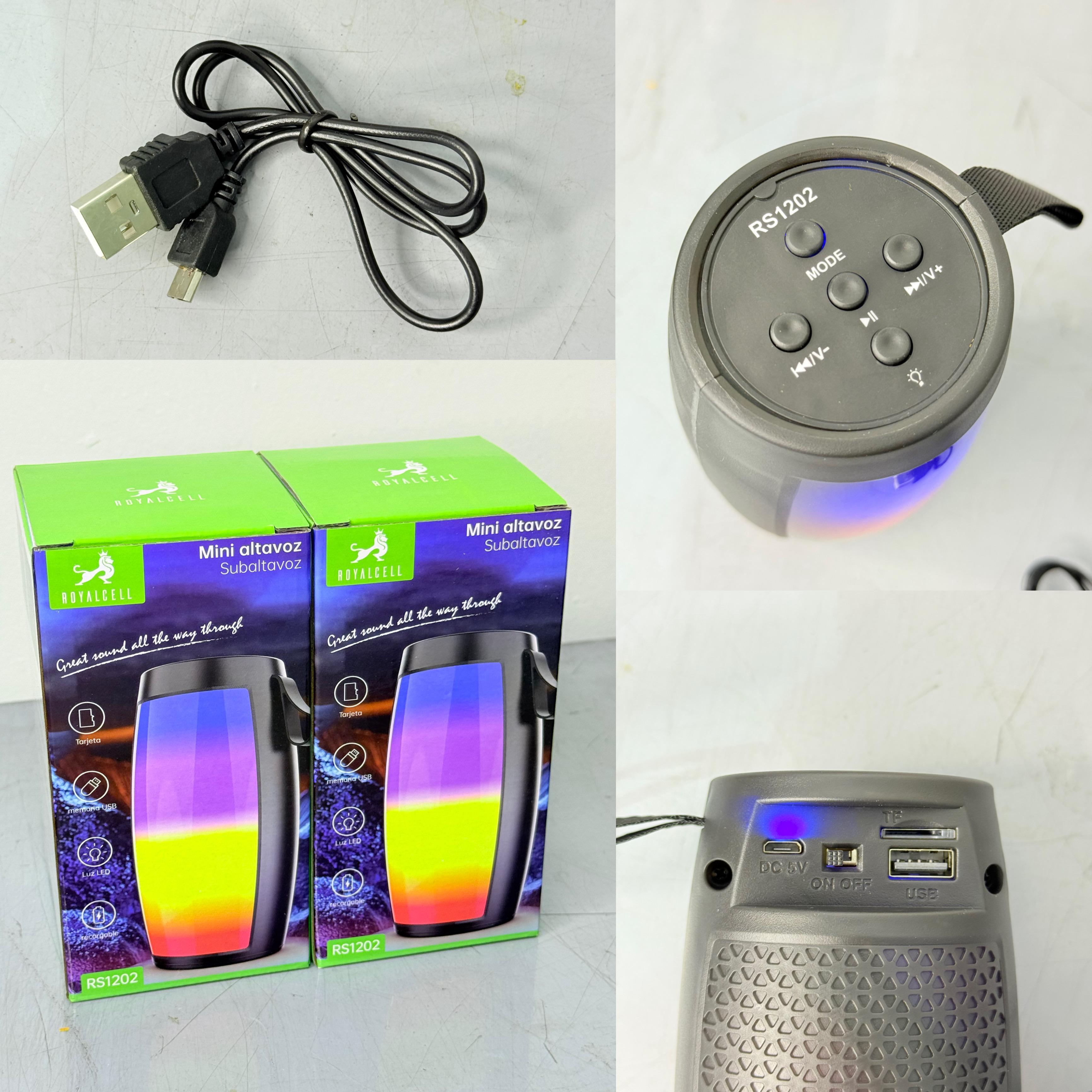 MINI PARLANTE RGB ROYALCELL