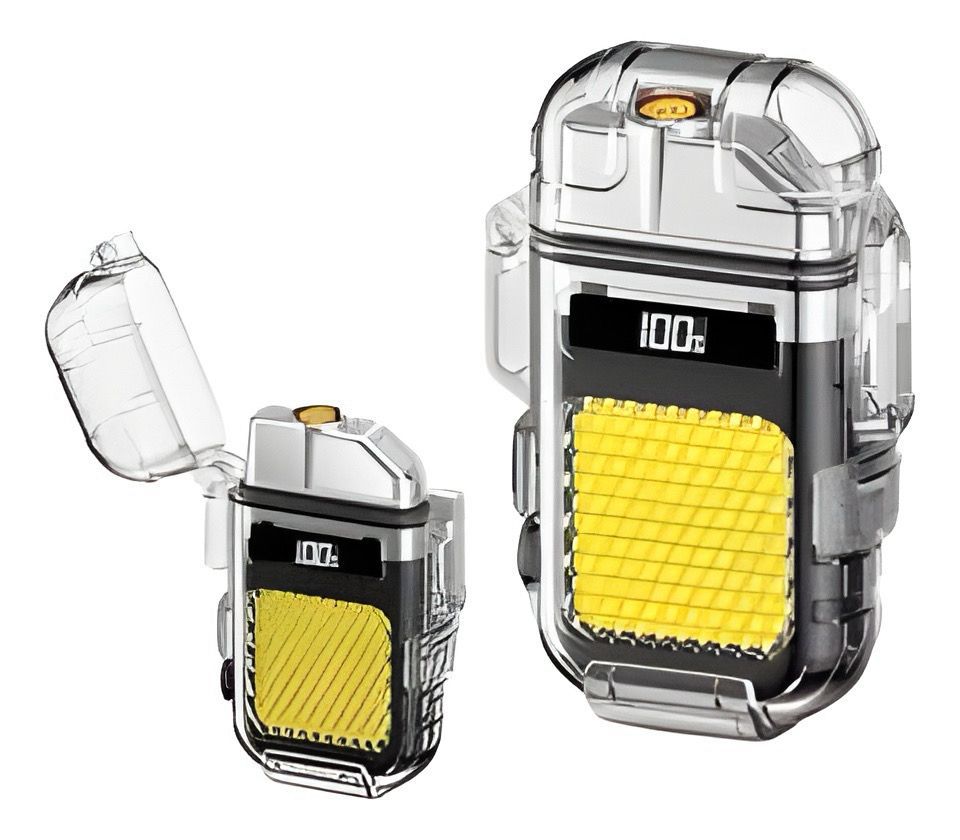 LINTERNA CON ENCENDEDOR ELÉCTRICO RECARGABLE