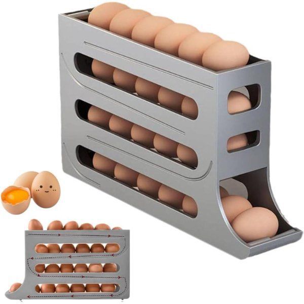 HUEVERA | ORGANIZADOR DE HUEVOS PLÁSTICA
