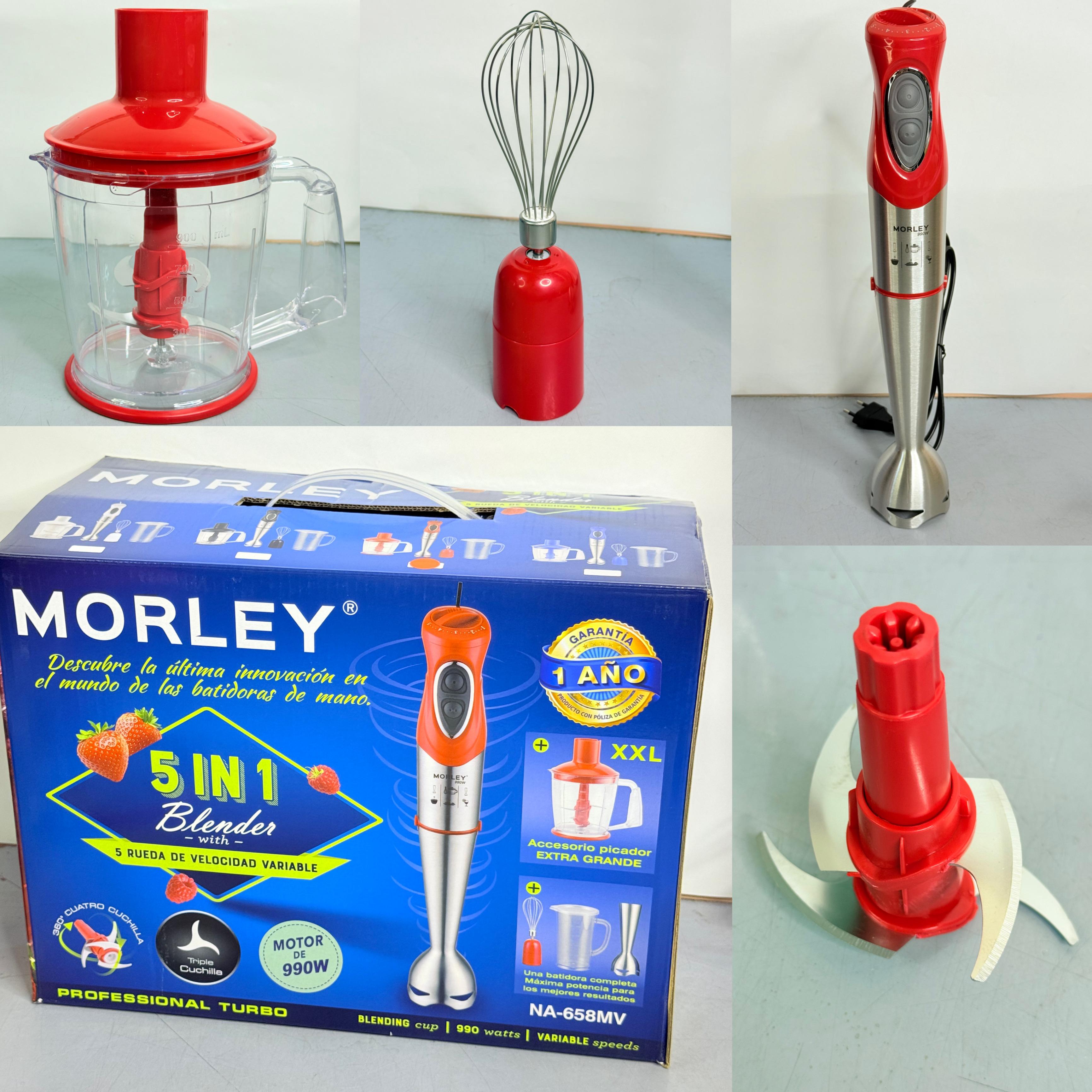 MINIPIMER COMPLETA MORLEY DE ACERO 5 EN 1