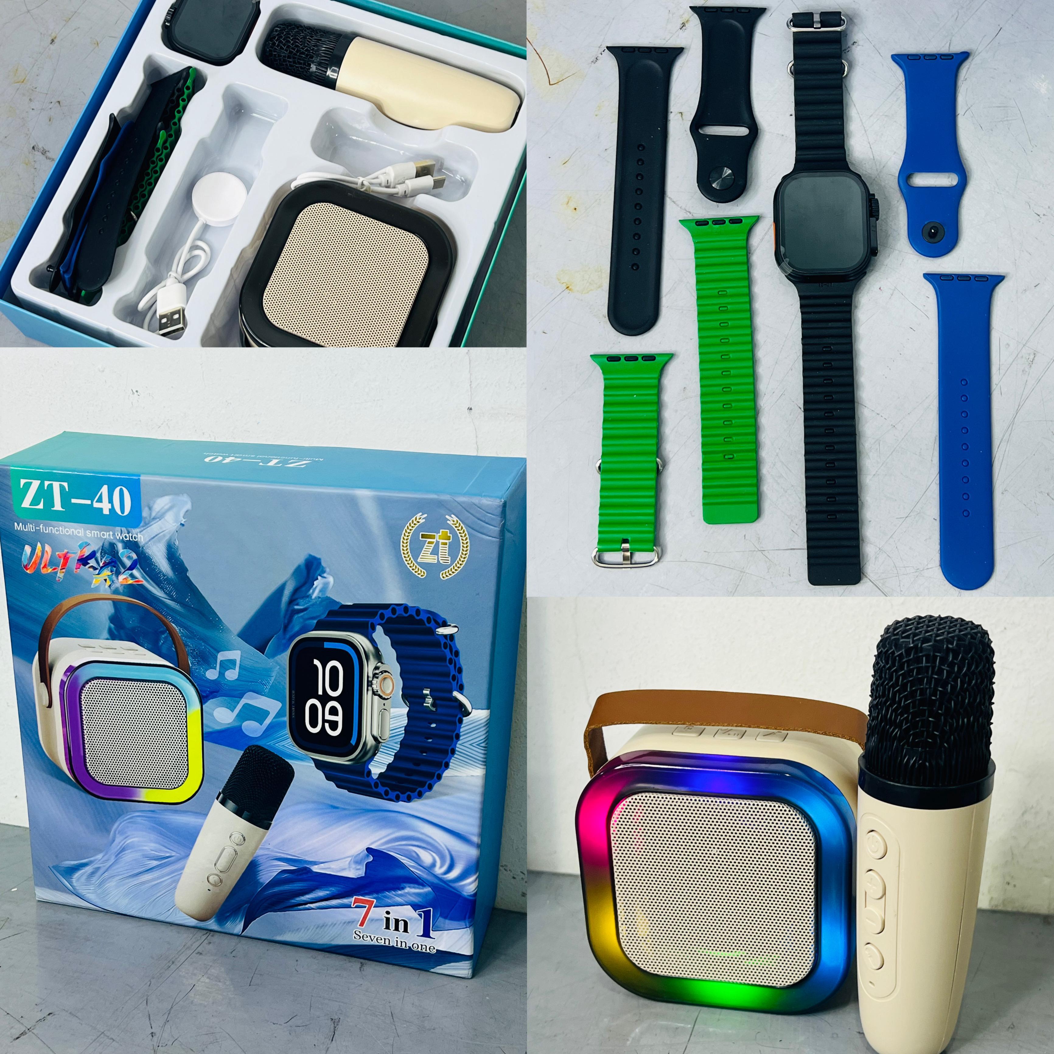 COMBO RELOJ SMART 5 MALLAS + PARLANTE K12