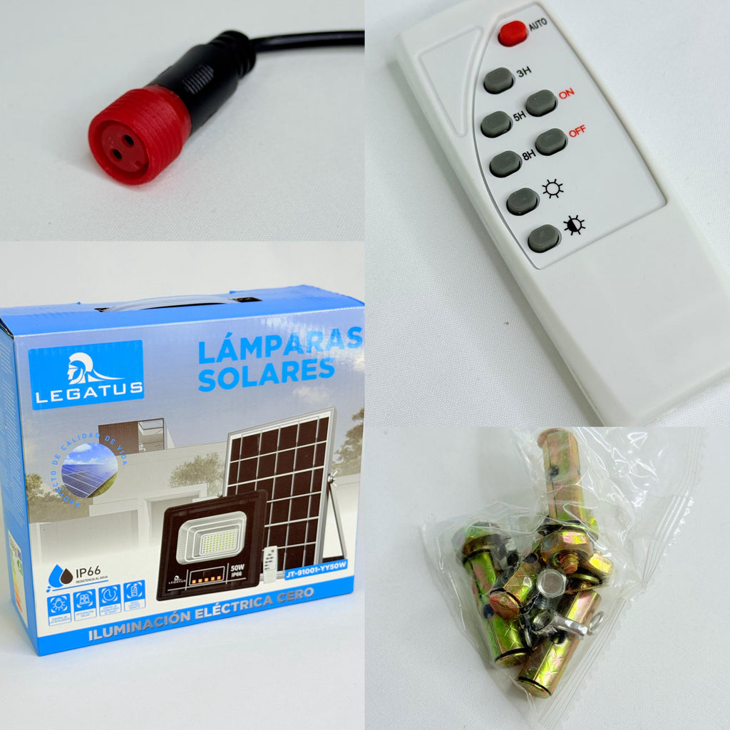 REFLECTOR SOLAR CON CONTROL | 50W