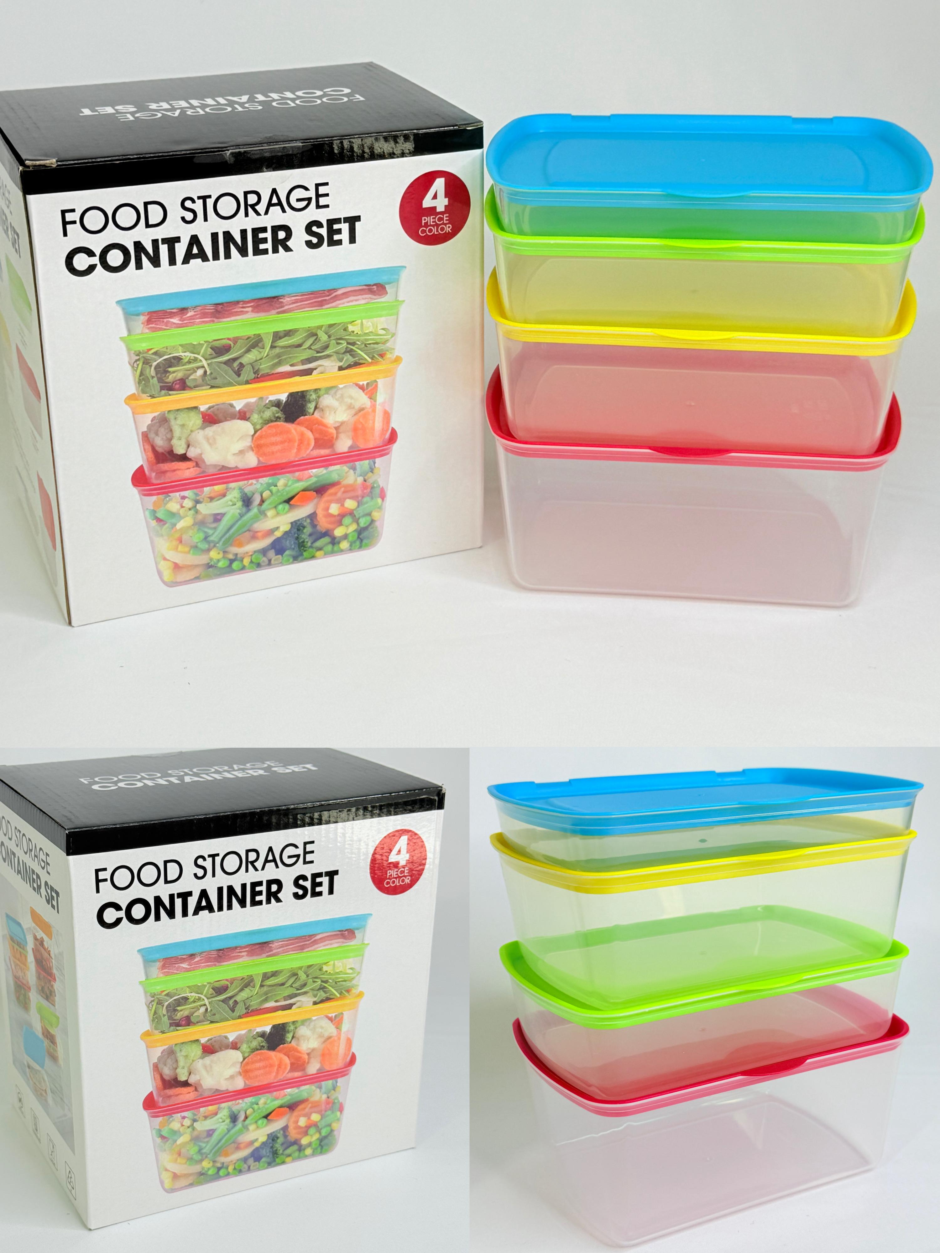 JUEGO DE TUPPER 4 PCS