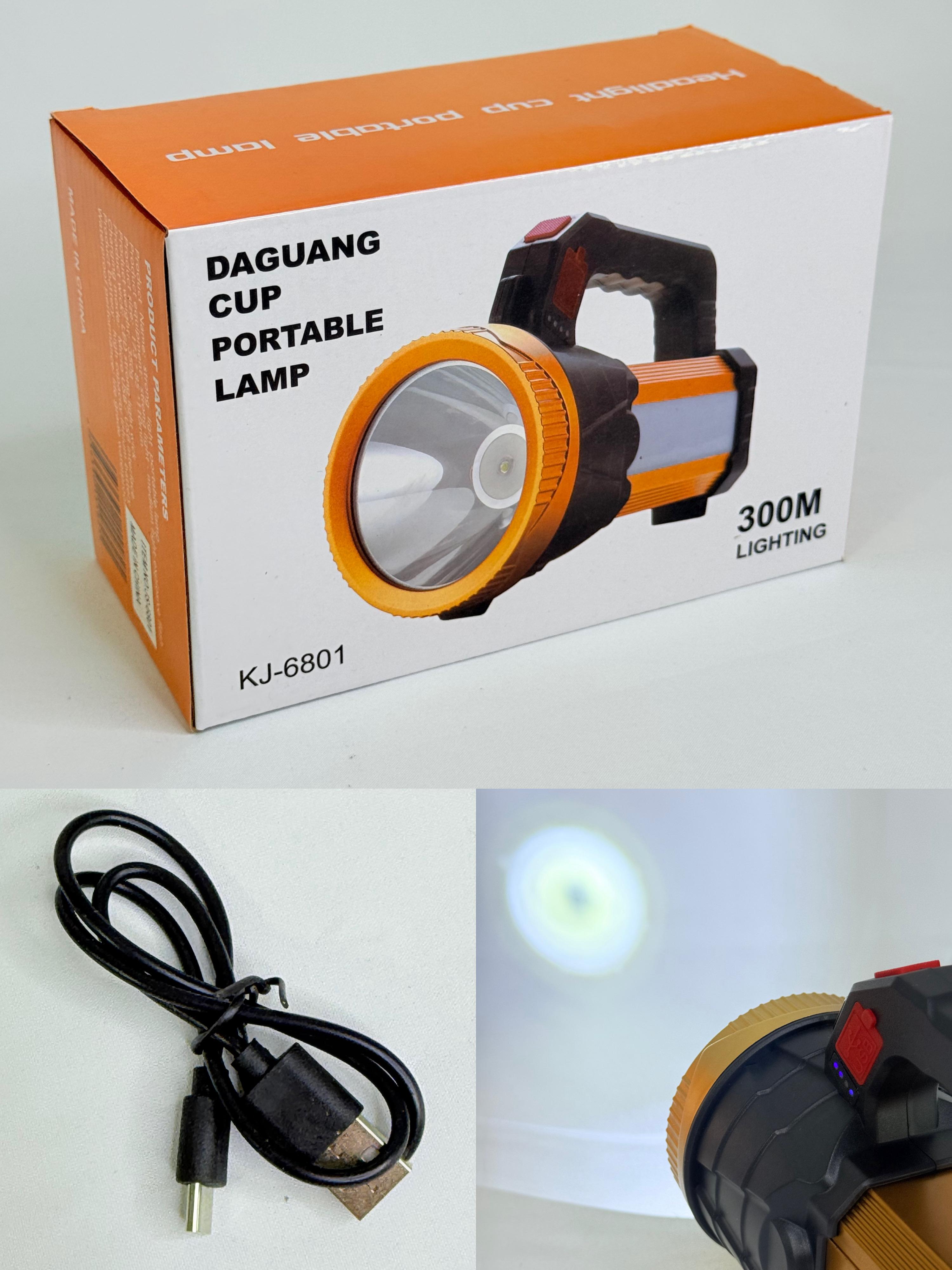 LINTERNA RECARGABLE DAGUANG